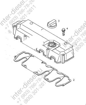Прокладка клапанной крышки (Gasket) 04205894