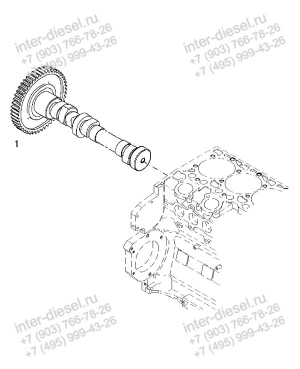 Вал Распределительный (Camshaft) 04909275