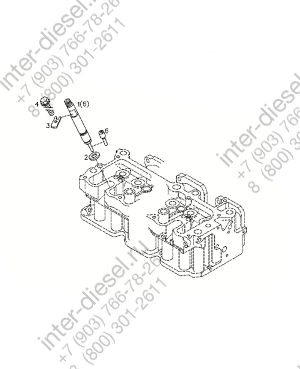 Распылитель (Nozzle element) 04281859