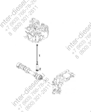 Толкатель клапана (Valve tappet) 04178075