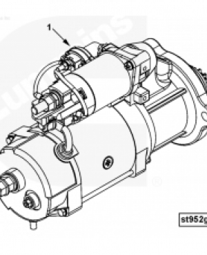Стартер 24V, 7.5kW 4942446