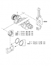 Коленчатый вал (Crankshaft) 04501008