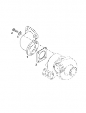 Прокладка соединения турбины с глушителем 04283301 (Gasket)