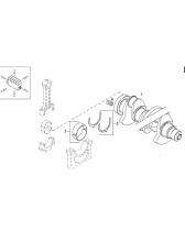 Вкладыш коренной (Main bearing) 04270238