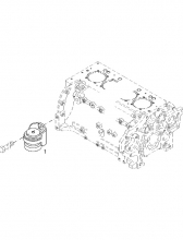 Опора двигателя (Mounting foot) 02167498