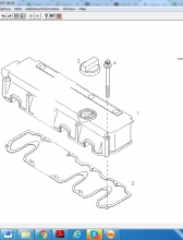 Прокладка клапанной крышки (Gasket) 04198796