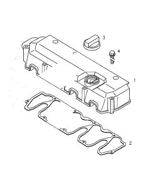 Прокладка клапанной крышки (Gasket) 04205894