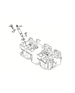 Распылитель (Nozzle element) 04281859