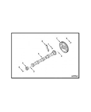 Вал распределительный OE V=3.9; V=4.5 4896419