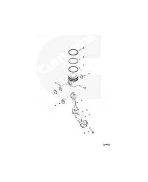 Кольцо поршневое маслосъёмное 0.00 4932801