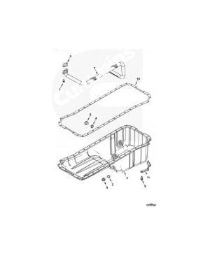 Поддон масляный 6BT 3915703