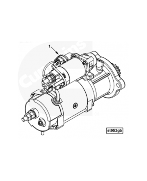 Стартер 24V, 7.5kW 4942446