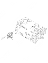 Опора двигателя (Mounting foot) 02167498