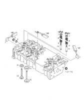 Седло выпускного клапана (Valve seat insert) 04192396